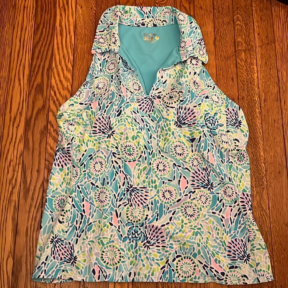 NWOT Lilly Pulitzer Lakelyn Bra Polo UPF 50+